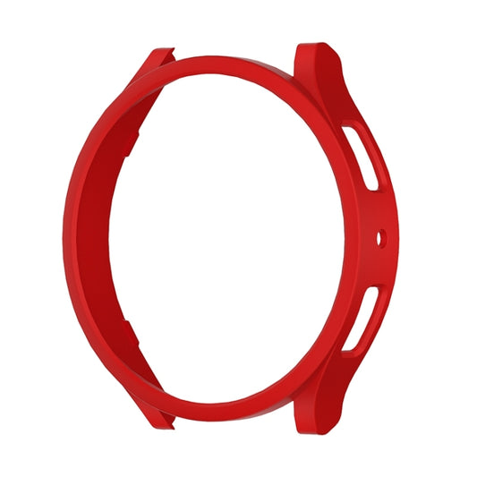 For Samsung Galaxy Watch 6 44mm Half-inclusive PC Watch Protective Case(Red) - Watch Cases by PMC Jewellery | Online Shopping South Africa | PMC Jewellery