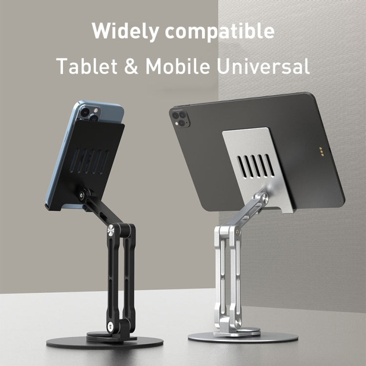 R-JUST HZ40 Mechanical Lift Tablet Desktop Stand(Black) - Desktop Holder by R-JUST | Online Shopping South Africa | PMC Jewellery