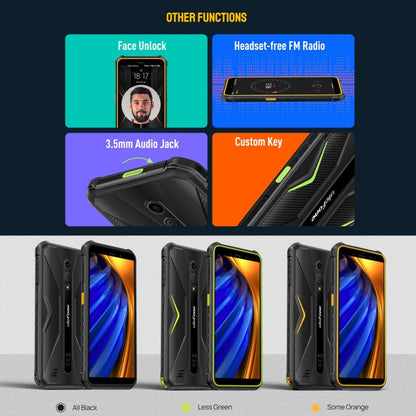 Ulefone Armor X12 Pro, 4GB+64GB, IP68/IP69K Rugged Phone, 5.45 inch Android 13 MediaTek Helio G36 Octa Core, Network: 4G, NFC(Less Green) - Ulefone by Ulefone | Online Shopping South Africa | PMC Jewellery | Buy Now Pay Later Mobicred