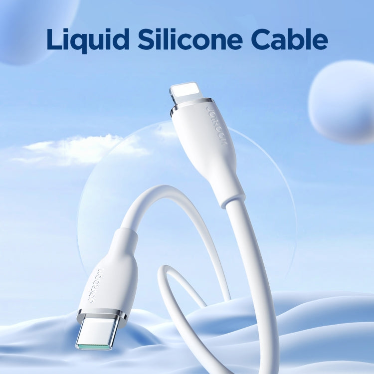 JOYROOM SA29-CL3 30W USB-C/Type-C to 8 Pin Liquid Silicone Fast Charging Data Cable, Length: 1.2m(White) - 2 in 1 Cable by JOYROOM | Online Shopping South Africa | PMC Jewellery
