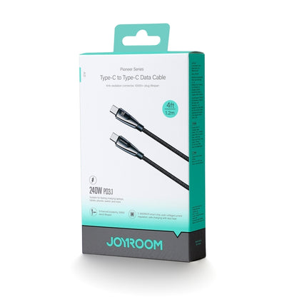 JOYROOM SA31-CC5 240W USB-C/Type-C to USB-C/Type-C Fast Charge Data Cable, Length: 1.2m(Black) - USB-C & Type-C Cable by JOYROOM | Online Shopping South Africa | PMC Jewellery