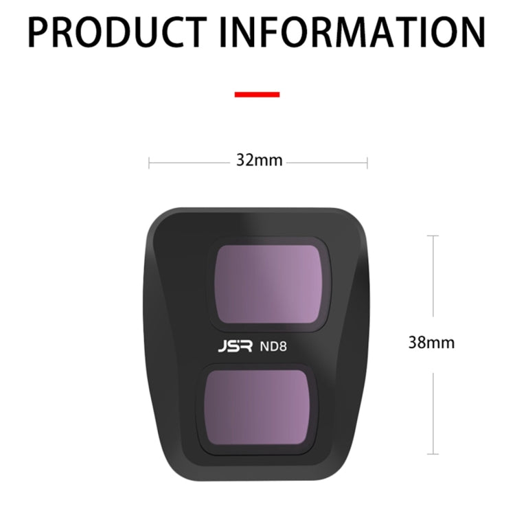 For DJI Air 3 JSR KB Series Drone Lens Filter, Filter:NIGHT - Mavic Lens Filter by JSR | Online Shopping South Africa | PMC Jewellery