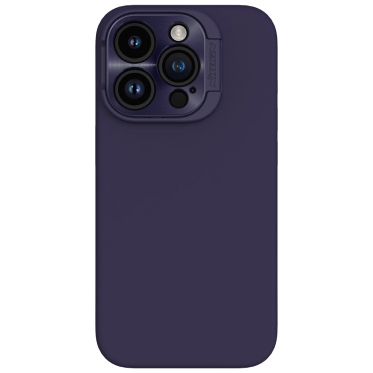 For iPhone 15 Pro NILLKIN Lens Wing Magsafe Magnetic Phone Case(Purple) - iPhone 15 Pro Cases by NILLKIN | Online Shopping South Africa | PMC Jewellery