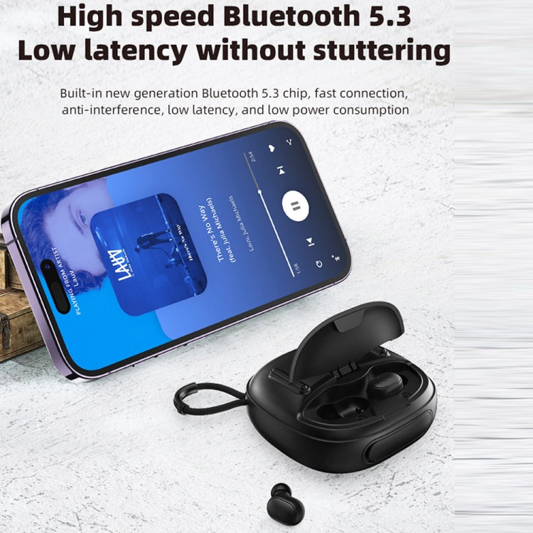 T&G TG-813 2 in 1 TWS Bluetooth Speaker Earphone with Charging Box(Red) - Mini Speaker by T&G | Online Shopping South Africa | PMC TechLife | Buy Now Pay Later Mobicred