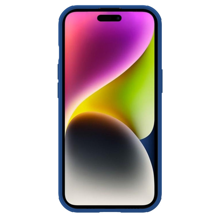For iPhone 15 NILLKIN CamShield Pro Magnetic Magsafe Phone Case(Blue) - iPhone 15 Cases by NILLKIN | Online Shopping South Africa | PMC TechLife | Buy Now Pay Later Mobicred
