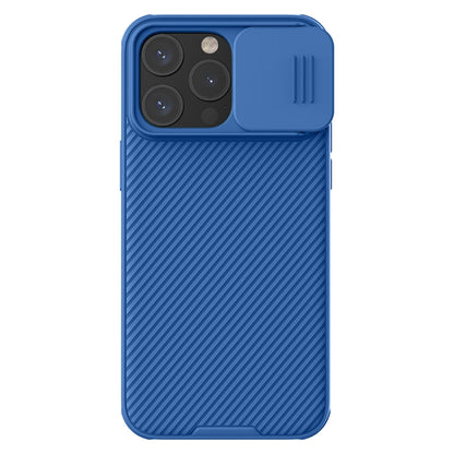 For iPhone 15 Pro NILLKIN CamShield Pro PC Phone Case(Blue) - iPhone 15 Pro Cases by NILLKIN | Online Shopping South Africa | PMC Jewellery