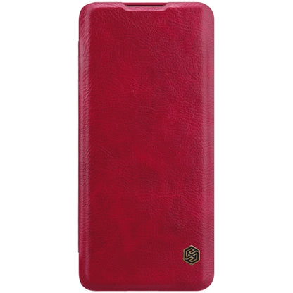 For Huawei P40 Pro Plus NILLKIN QIN Series Crazy Horse Texture Horizontal Flip Leather Case with Card Slot(Red) - Huawei Cases by NILLKIN | Online Shopping South Africa | PMC Jewellery