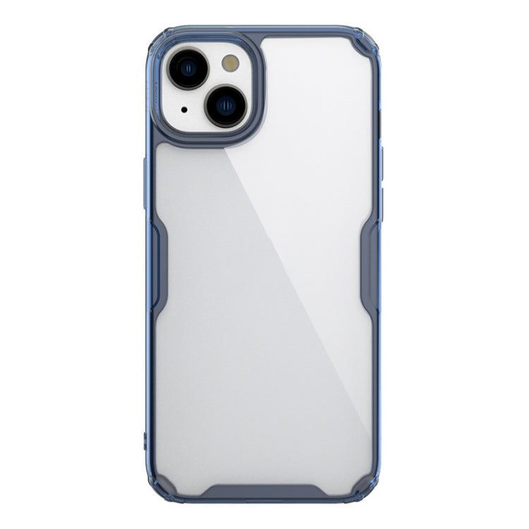 For iPhone 15 NILLKIN Ultra Clear PC + TPU Phone Case(Blue) - iPhone 15 Cases by NILLKIN | Online Shopping South Africa | PMC Jewellery