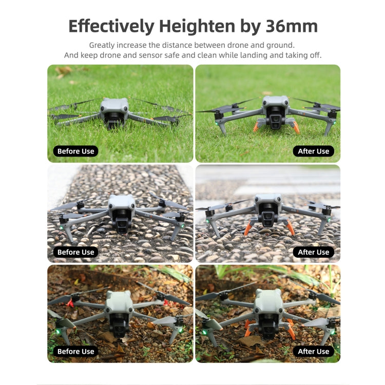 For DJI Air 3 Sunnylife LG664 Foldable Spider Landing Gear(Grey) - free shipping - PMC TechLife - Order now!