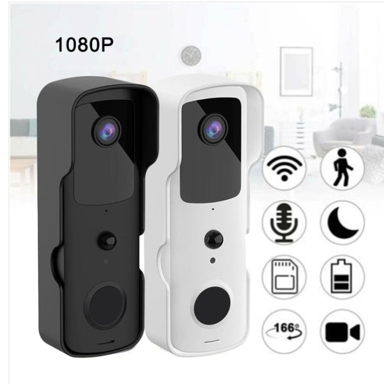 T30 Tuya Smart WiFi Visual Dingdong Doorbell with Battery Supports Two-Way Intercom & Night Vision(White) - free shipping - PMC TechLife - Order now!