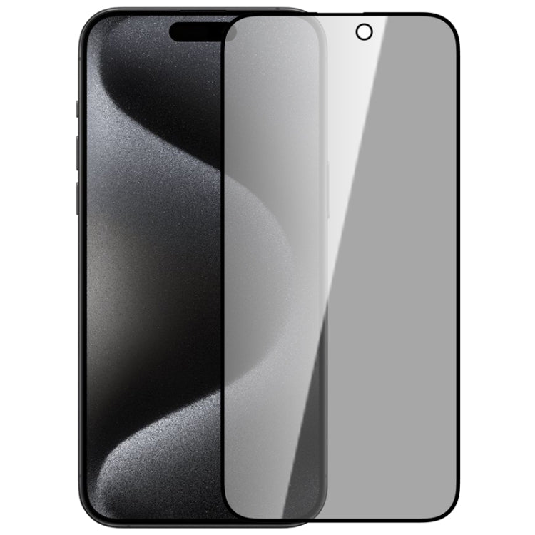 For iPhone 15 Pro Max NILLKIN Guardian Full Coverage Privacy Tempered Glass Film - iPhone 15 Pro Max Tempered Glass by NILLKIN | Online Shopping South Africa | PMC TechLife | Buy Now Pay Later Mobicred