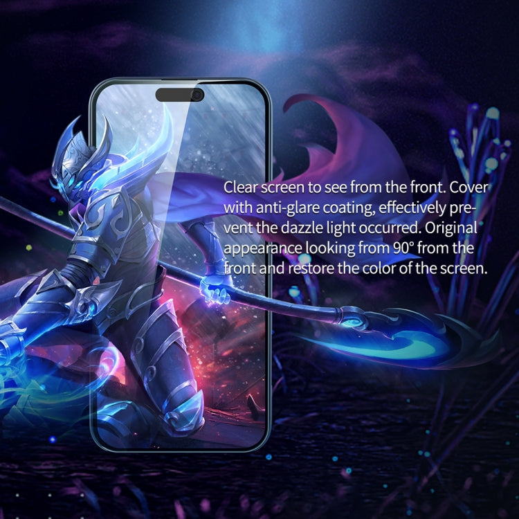 For iPhone 15 Pro Max NILLKIN Guardian Full Coverage Privacy Tempered Glass Film - iPhone 15 Pro Max Tempered Glass by NILLKIN | Online Shopping South Africa | PMC TechLife | Buy Now Pay Later Mobicred