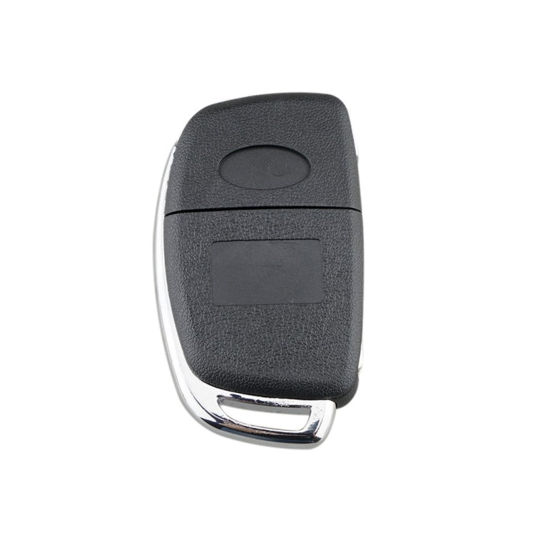 For Hyundai 4-button Folding Car Key Shell with Metal Edge Solaris ix35 ix4 Santa - Remote Car Key by PMC TechLife | Online Shopping South Africa | PMC TechLife