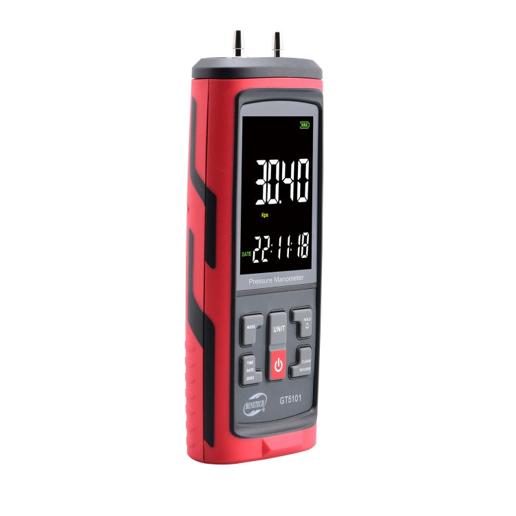 BENETECH GT5101 LCD Display Differential Pressure Meter, Specification:2KPa - free shipping - PMC TechLife - Order now!