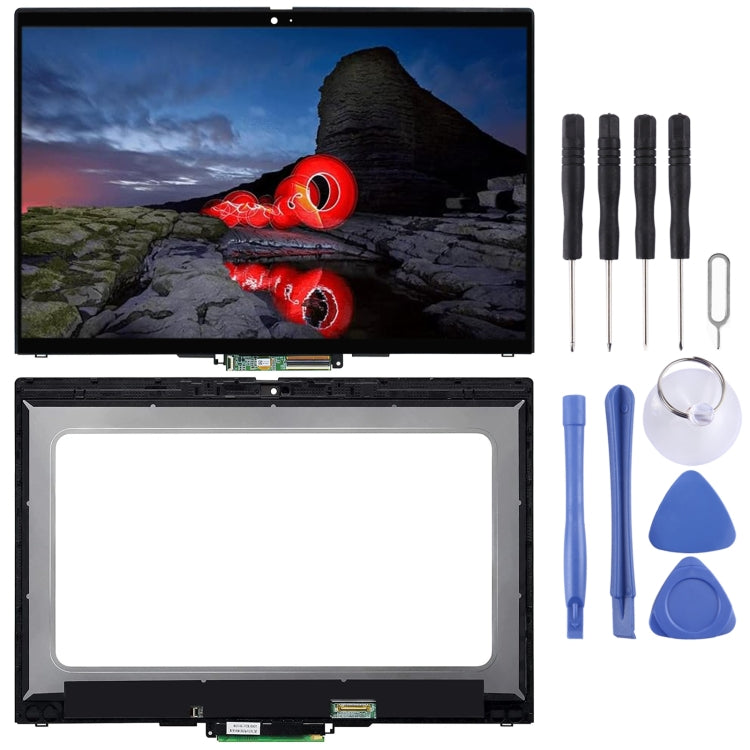For Lenovo X13 Yoga Gen 2 LCD Screen Digitizer Full Assembly with Frame 1920x1200 - LCD Screen by PMC TechLife | Online Shopping South Africa | PMC TechLife