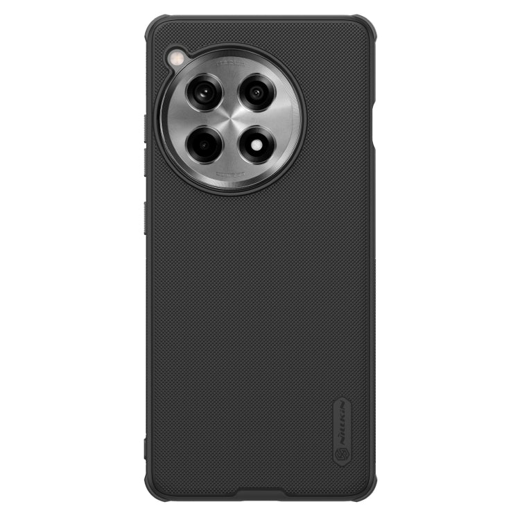 For OnePlus Ace 3 / 12R NILLKIN Frosted Shield Pro PC + TPU Phone Case(Black) - OnePlus Cases by NILLKIN | Online Shopping South Africa | PMC Jewellery