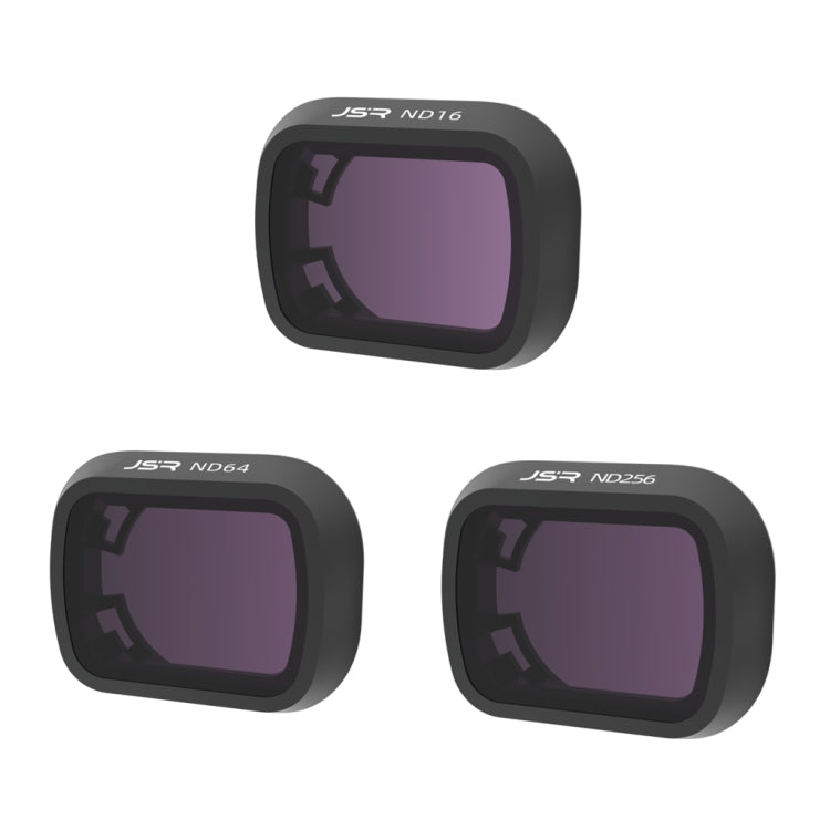 For DJI Mini 4 Pro JSR KB Series Drone Camera Lens Filter, Filter:3 in 1 ND16 ND64 ND256 - free shipping - PMC TechLife - Order now!