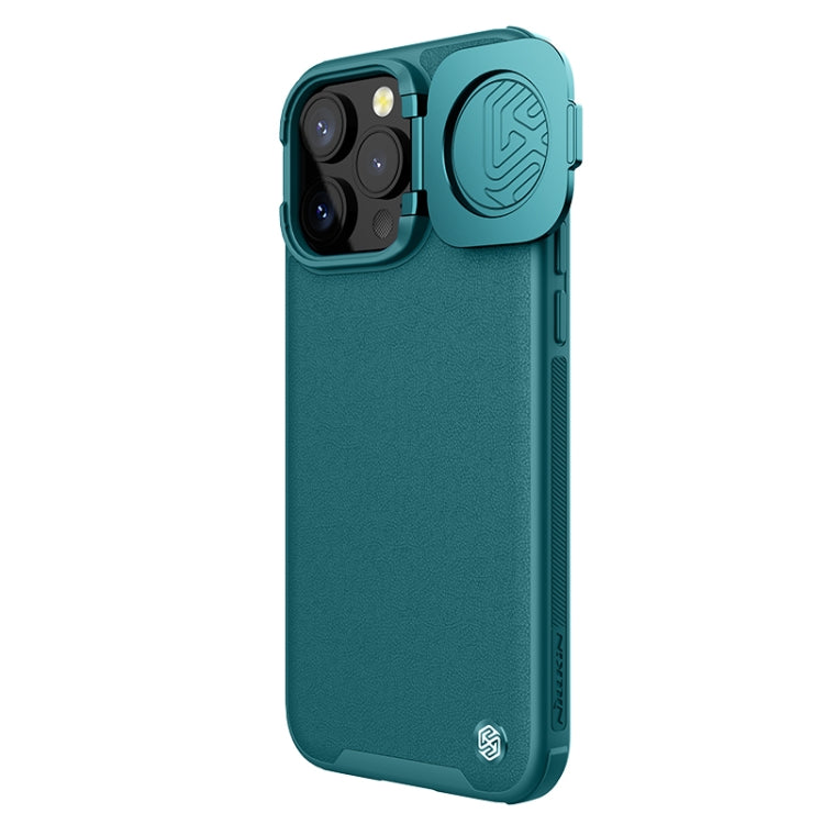 For iPhone 15 Pro Max NILLKIN CamShield Prop Series PC + TPU Phone Case(Green) - iPhone 15 Pro Max Cases by NILLKIN | Online Shopping South Africa | PMC Jewellery