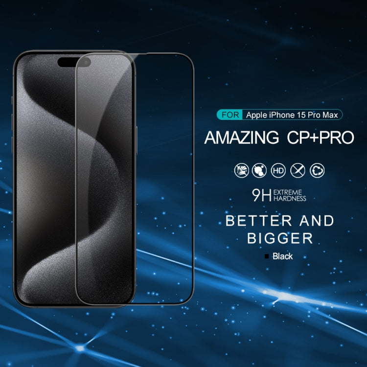For iPhone 15 Pro Max NILLKIN CP+Pro Explosion-proof Tempered Glass Film - iPhone 15 Pro Max Tempered Glass by NILLKIN | Online Shopping South Africa | PMC TechLife