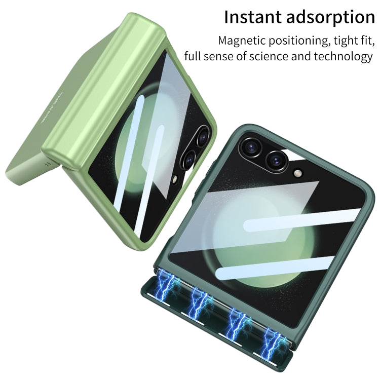 For Samsung Galaxy Z Flip5 GKK Integrated Full Coverage Folding Phone Case(Grey) - free shipping - PMC TechLife - Order now!