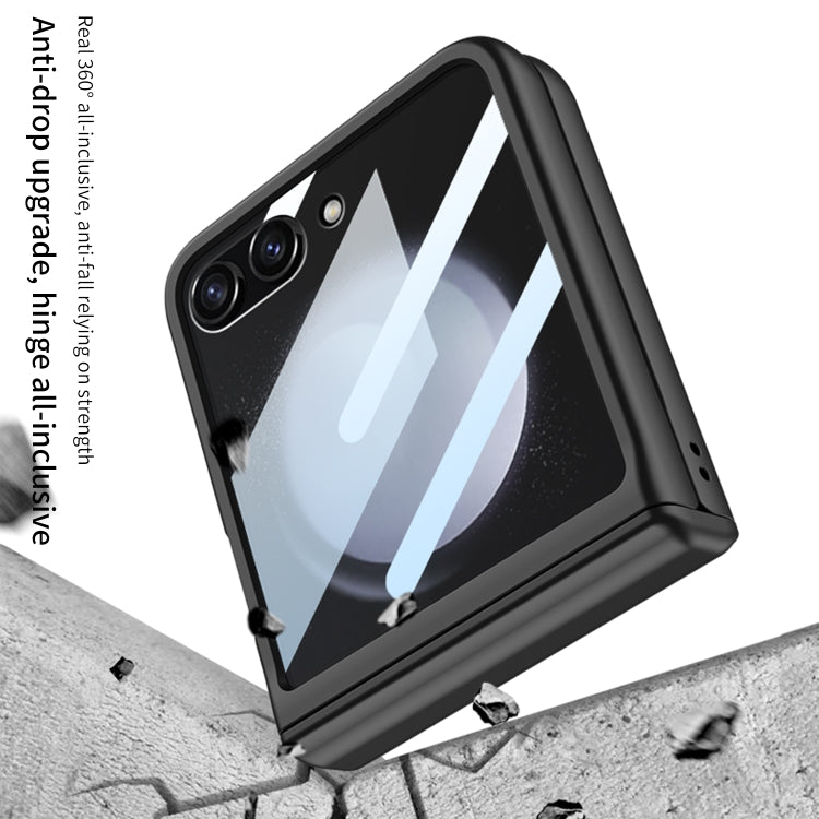 For Samsung Galaxy Z Flip5 GKK Integrated Full Coverage Folding Phone Case(Grey) - free shipping - PMC TechLife - Order now!