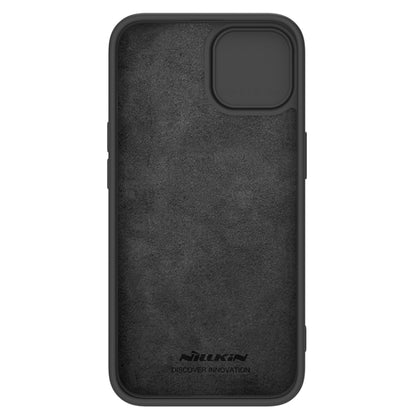 For iPhone 15 Plus NILLKIN CamShield Liquid Silicone Phone Case(Black) - iPhone 15 Plus Cases by NILLKIN | Online Shopping South Africa | PMC Jewellery