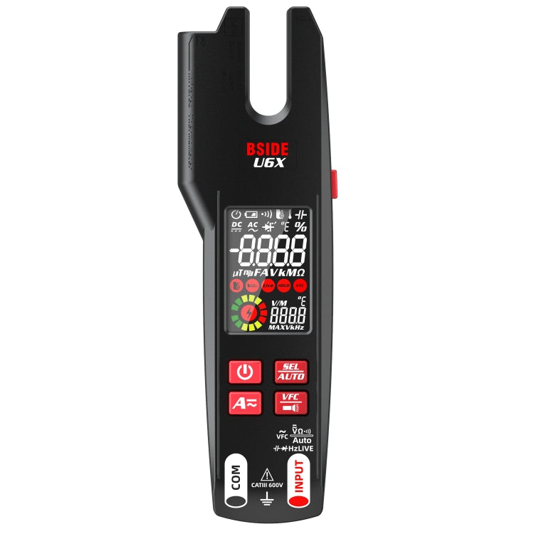 BSIDE U6X AC/DC Clamp-on Infrared Temperature Measurement Multimeter - free shipping - PMC TechLife - Order now!