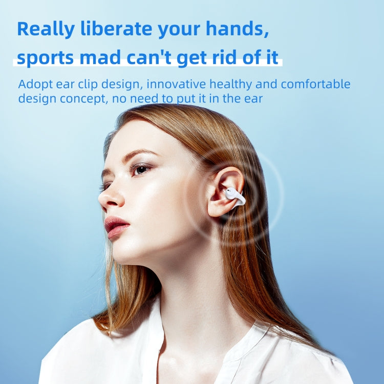 ONIKUMA T306 Ear-mounted Wireless Bluetooth Earphone(White) - Bluetooth Earphone by ONIKUMA | Online Shopping South Africa | PMC TechLife | Buy Now Pay Later Mobicred