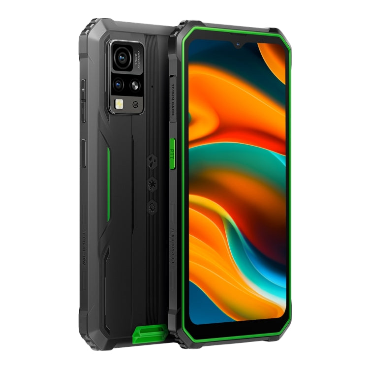 Blackview BV4800, 3GB+64GB, IP68/IP69K/MIL-STD-810H, 6.56 inch Android 13 MediaTek MT6761V/WB Helio A22 Quad Core, Network: 4G, OTG(Green) - Blackview by Blackview | Online Shopping South Africa | PMC Jewellery | Buy Now Pay Later Mobicred