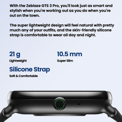 Zeblaze GTS 3 Pro IP68 1.97inch HD Fitness Smart Watch(Pink) - Smart Watches by Zeblaze | Online Shopping South Africa | PMC Jewellery