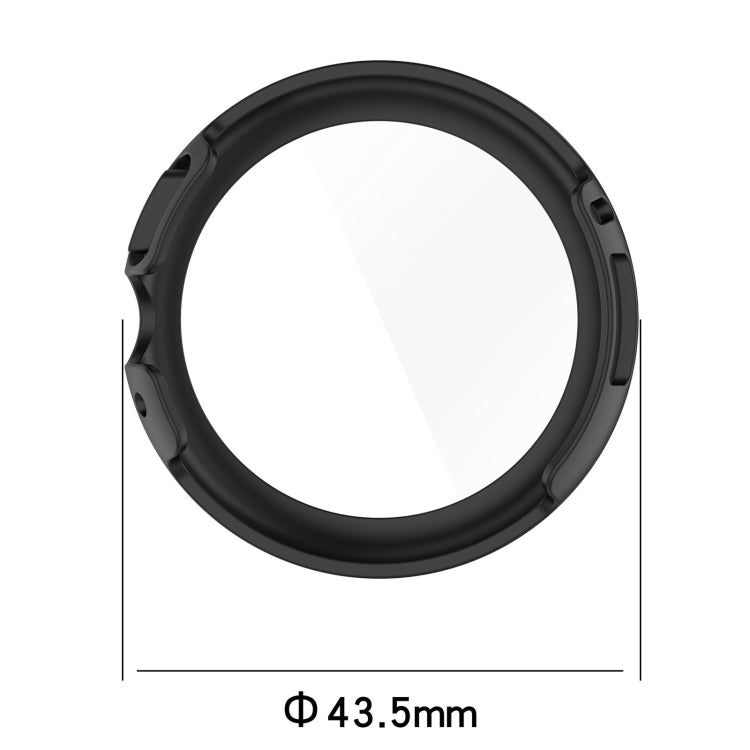 For Google Pixel Watch 2 PC + Tempered Film Integrated Watch Protective Case(Rose Gold) - Watch Cases by PMC TechLife | Online Shopping South Africa | PMC TechLife