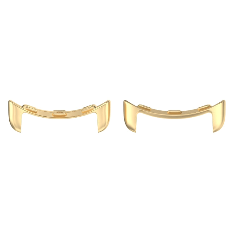 For Google Pixel Watch 2 1 Pair Stainless Steel Metal Watch Band Connector(Gold) - free shipping - PMC TechLife - Order now!