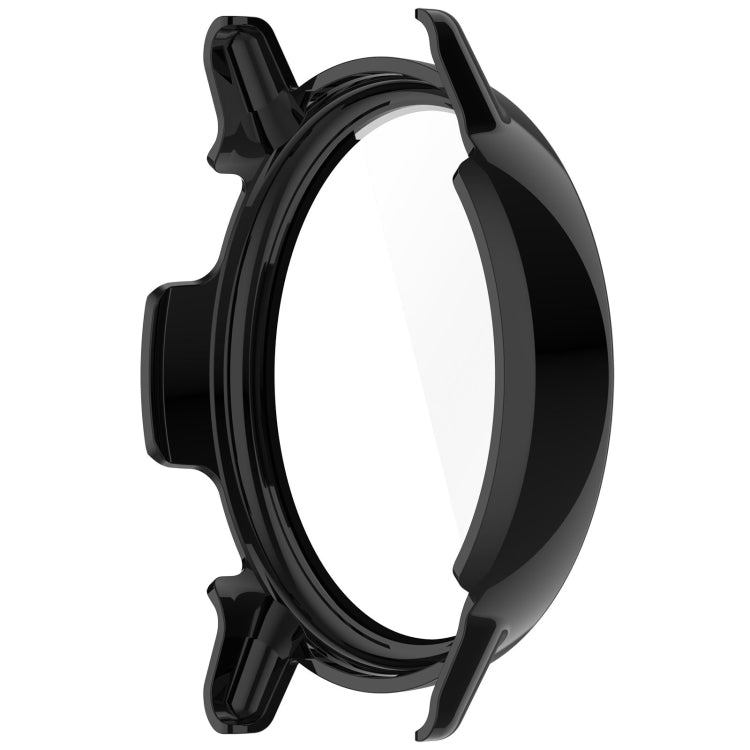 For Garmin vivoactive 5 / Active 5 PC + Tempered Film Integrated Watch Protective Case(Black) - Watch Cases by PMC TechLife | Online Shopping South Africa | PMC TechLife