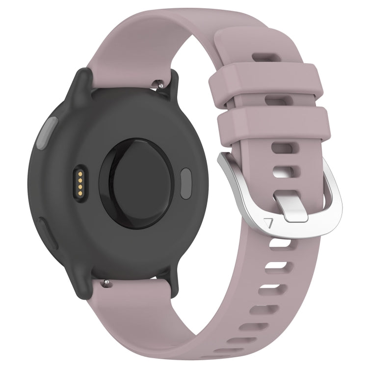 For Garmin vivoactive 5 / Active 5 20mm Silicone Watch Band(Purple) - Watch Bands by PMC TechLife | Online Shopping South Africa | PMC TechLife