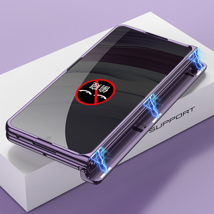 For Huawei Mate X5 GKK Integrated Magnetic Folding Phantom Privacy Phone Case(Silver) - free shipping - PMC TechLife - Order now!