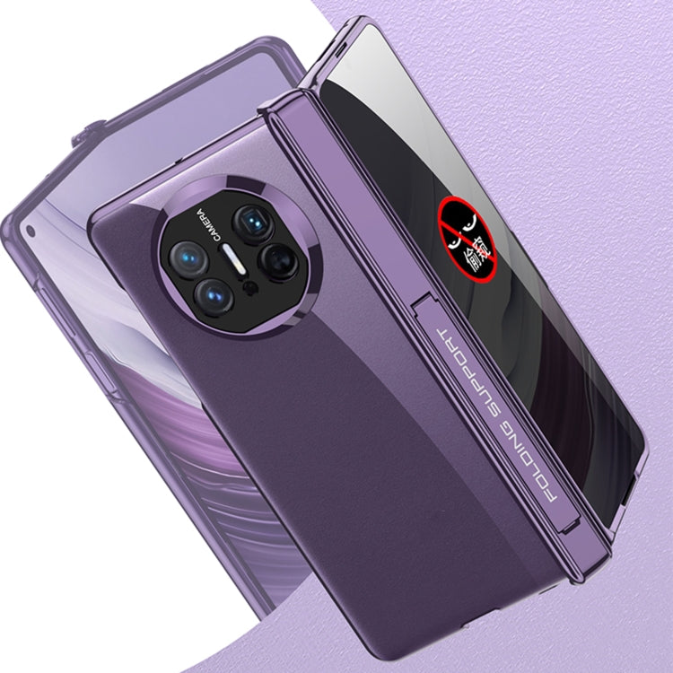 For Huawei Mate X5 GKK Integrated Magnetic Folding Phantom Privacy Phone Case(Green) - Huawei Cases by GKK | Online Shopping South Africa | PMC TechLife | Buy Now Pay Later Mobicred