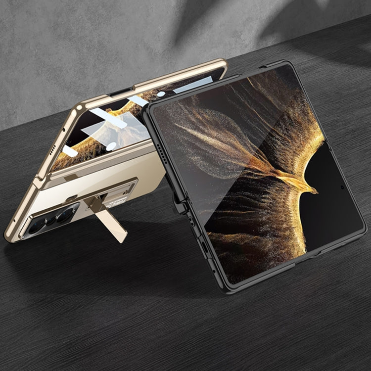 For Honor Magic VS GKK Integrated Magnetic Fold Hinge Shockproof Phone Case(Gold) - free shipping - PMC TechLife - Order now!