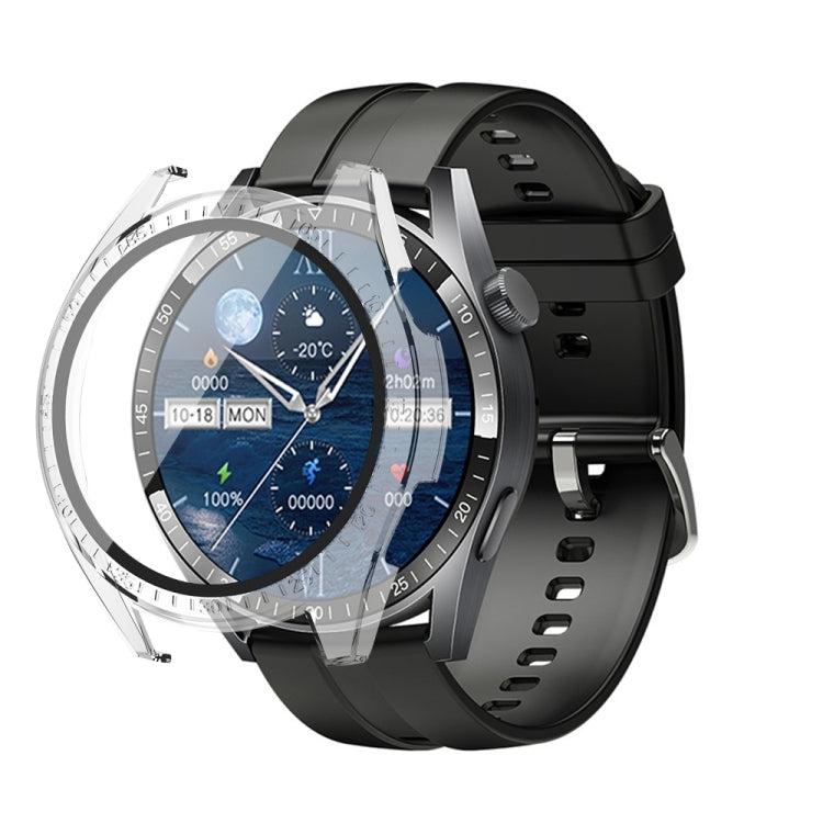 For Aigo GT8 PC + Tempered Film Integrated Watch Protective Case(Transparent) - Watch Case by PMC TechLife | Online Shopping South Africa | PMC TechLife