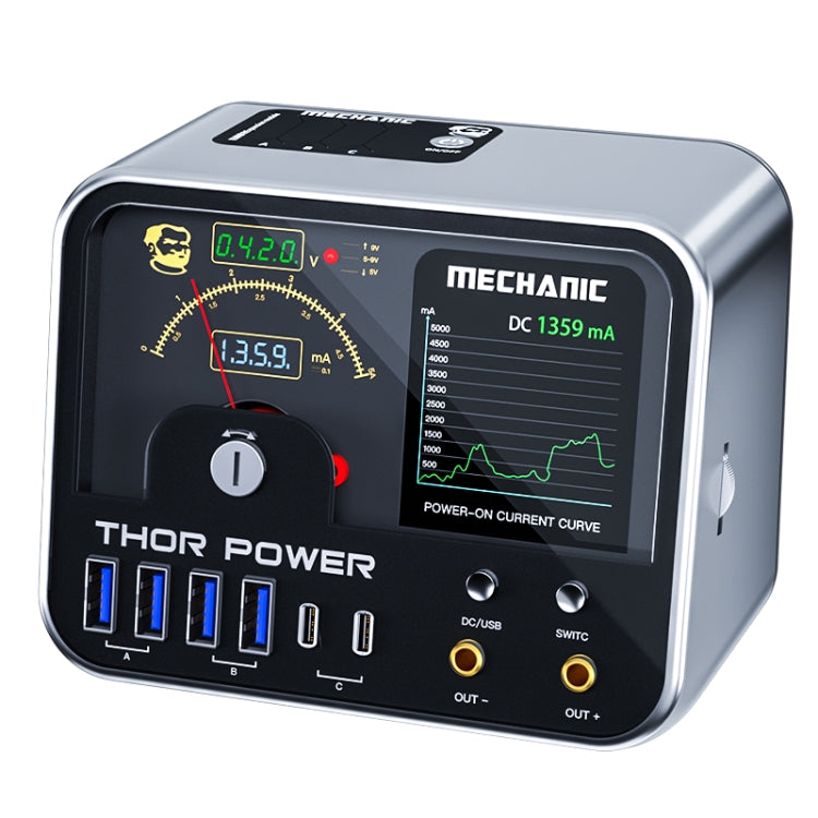 Mechanic Thor Power Intelligent DC Regulated Diagnostic Supply Power with Expansion Interface, Plug:EU - free shipping - PMC TechLife - Order now!