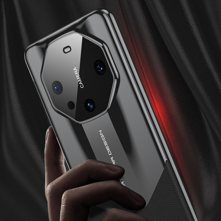 For Huawei Mate 60 Pro GKK Leather Supercar Shockproof Phone Case(Red) - Huawei Cases by GKK | Online Shopping South Africa | PMC TechLife | Buy Now Pay Later Mobicred