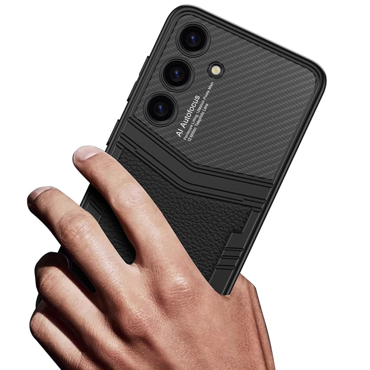 For Samsung Galaxy S24 5G GKK TPU + PU Full Coverage Phone Case(Python Texture) - Galaxy S24 5G Cases by GKK | Online Shopping South Africa | PMC TechLife | Buy Now Pay Later Mobicred