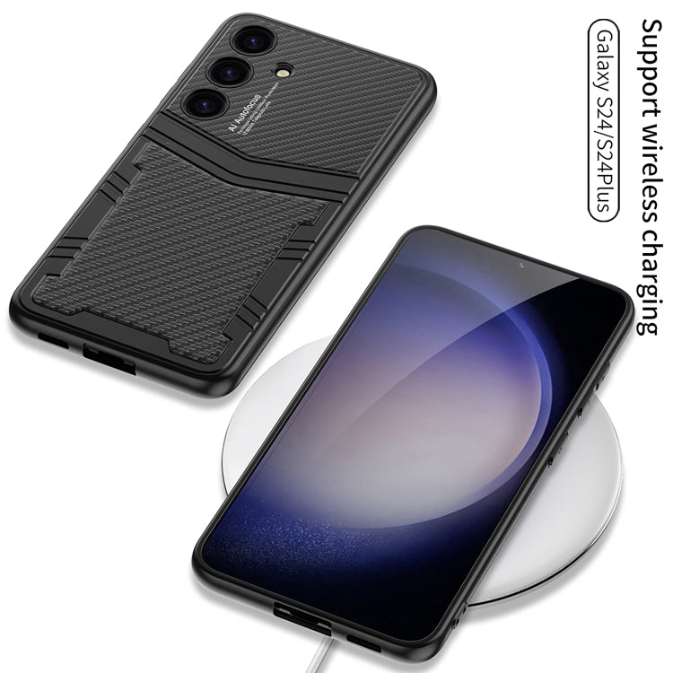 For Samsung Galaxy S24 5G GKK TPU + PU Full Coverage Phone Case(Python Texture) - Galaxy S24 5G Cases by GKK | Online Shopping South Africa | PMC TechLife | Buy Now Pay Later Mobicred