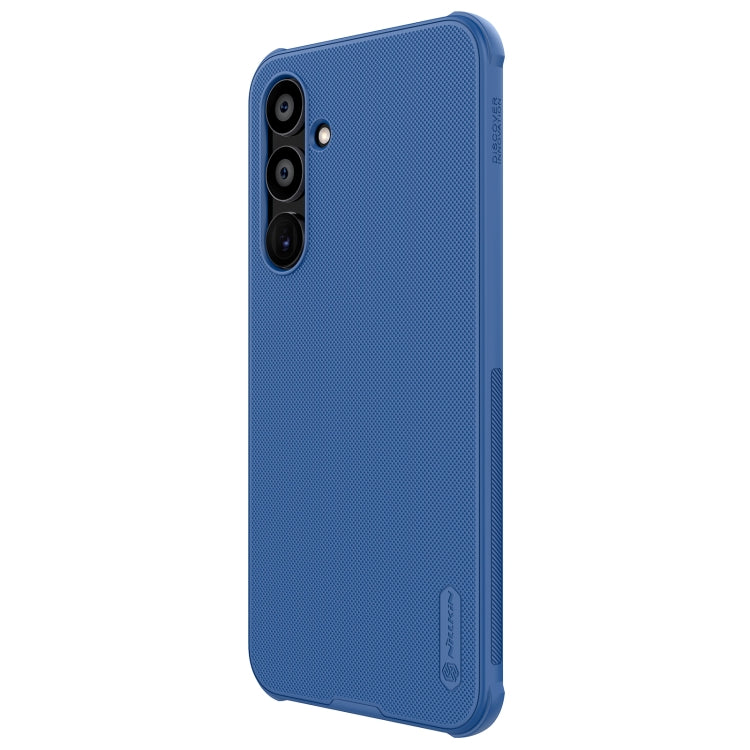 For Samsung Galaxy A55 NILLKIN Frosted Shield Pro PC + TPU Phone Case(Blue) - Galaxy Phone Cases by NILLKIN | Online Shopping South Africa | PMC Jewellery