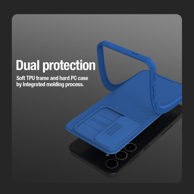 For Samsung Galaxy S24+ 5G NILLKIN Black Mirror Pro Series Camshield PC Phone Case(Black) - Galaxy S24+ 5G Cases by NILLKIN | Online Shopping South Africa | PMC TechLife | Buy Now Pay Later Mobicred