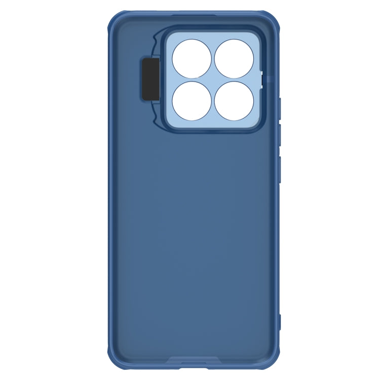 For Xiaomi 14 Pro NILLKIN Black Mirror Prop CD Texture Mirror Precise Hole Phone Case(Blue) - 14 Pro Cases by NILLKIN | Online Shopping South Africa | PMC TechLife | Buy Now Pay Later Mobicred