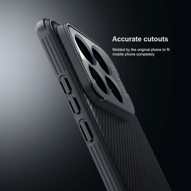For Xiaomi 14 Pro NILLKIN Black Mirror Prop CD Texture Mirror Precise Hole MagSafe Magnetic Phone Case(Blue) - free shipping - PMC TechLife - Order now!