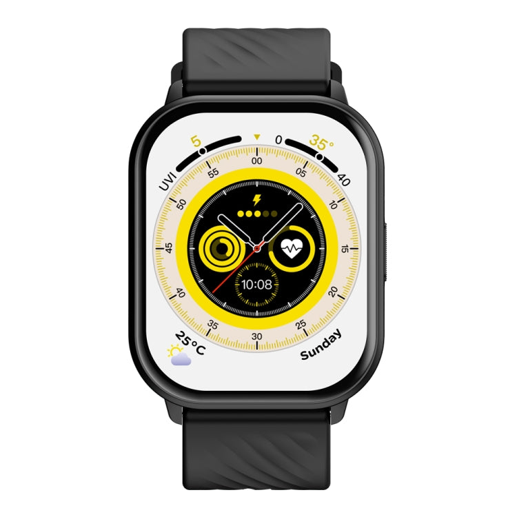 Zeblaze GTS 3 2.03 inch IP68 Waterproof Smart Bluetooth Call Watch(Black) - Smart Watches by Zeblaze | Online Shopping South Africa | PMC Jewellery | Buy Now Pay Later Mobicred