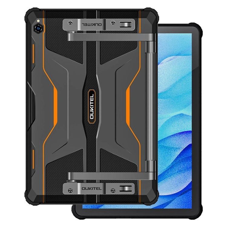 OUKITEL RT6 4G Network IP68/IP69K Rugged Tablet, 8GB+256GB, 10.1 inch Android 13 MediaTek MT8788 Octa Core Support Dual SIM, EU Plug(Orange) - Other by OUKITEL | Online Shopping South Africa | PMC Jewellery | Buy Now Pay Later Mobicred