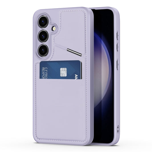 For Samsung Galaxy S24 5G DUX DUCIS Rafi II Series MagSafe Magnetic Holder RFID Phone Case(Purple) - Galaxy S24 5G Cases by DUX DUCIS | Online Shopping South Africa | PMC Jewellery | Buy Now Pay Later Mobicred