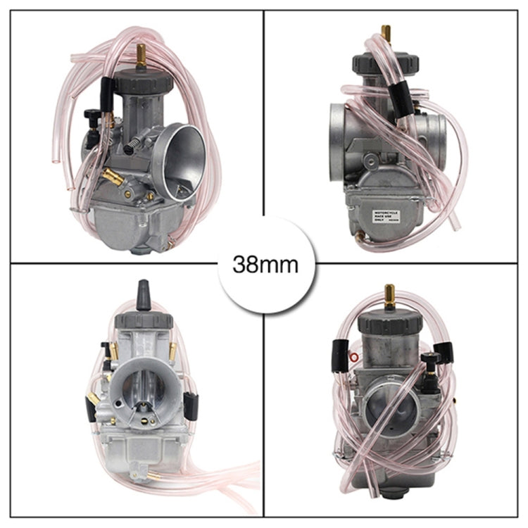 PWK38mm Universal Motorcycle Carburetor Carb Motor Carburetor - free shipping - PMC TechLife - Order now!